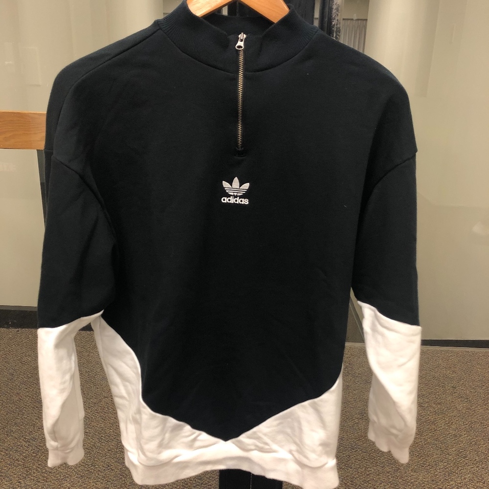 adidas  Colorado Paneled Half Zip Sweatshirt